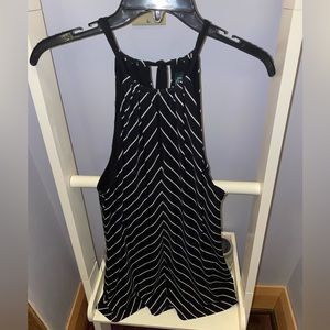 Ralph Lauren black and white summer blouse top